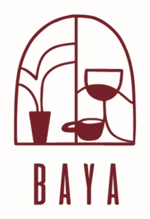 Logo de Baya cafe y vino