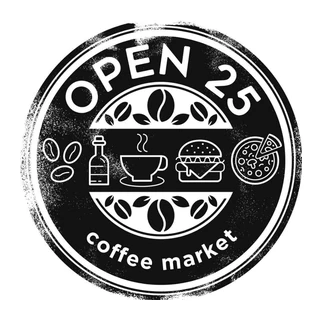 Logo de Open25 Coffee Market
